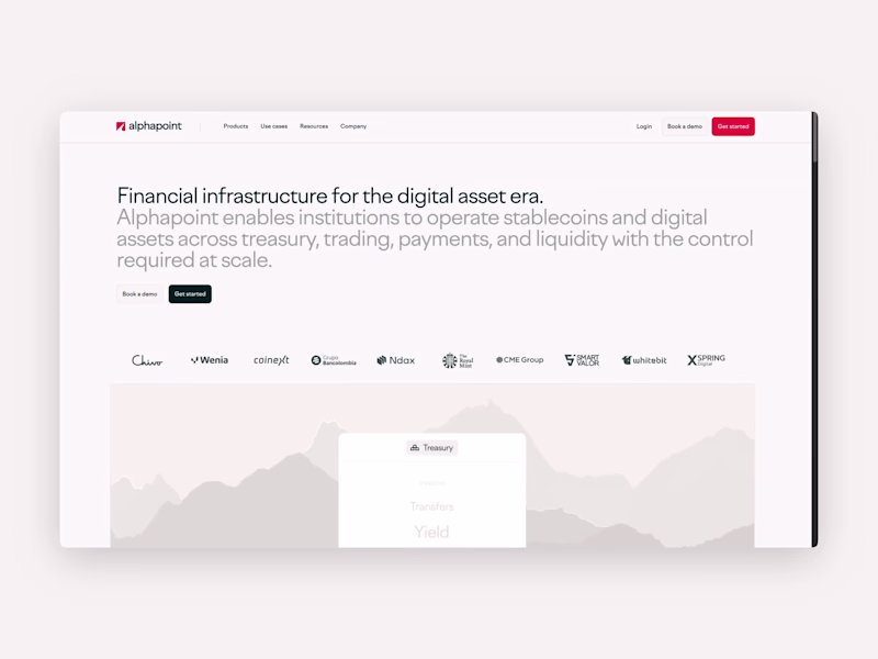Cover image for AlphaPoint Webflow site