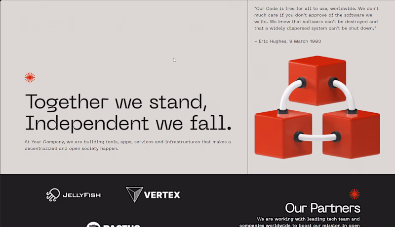 Cover image for Custom Responsive Freelance Website Template