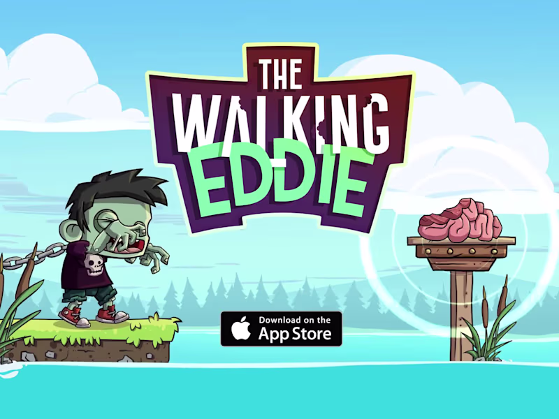 Cover image for The Walking Eddie: mobile game
