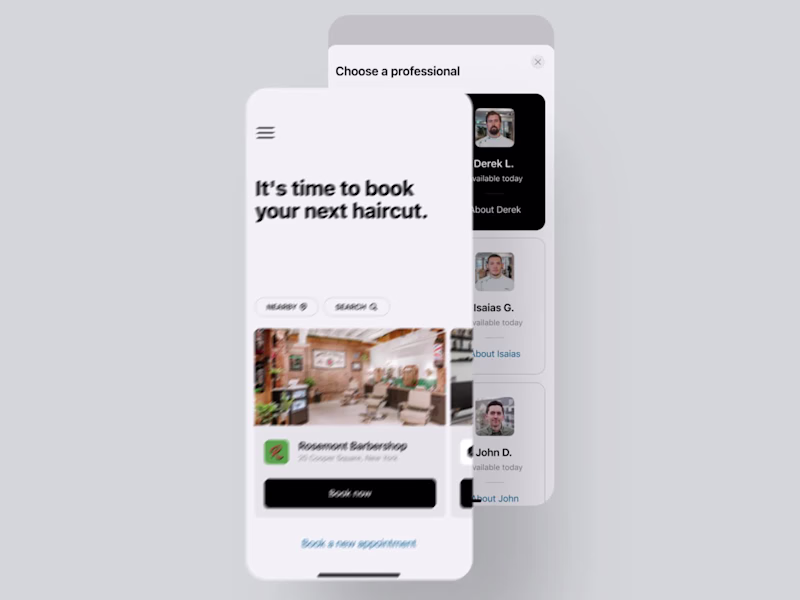 Cover image for Designed booking app for 200K active users