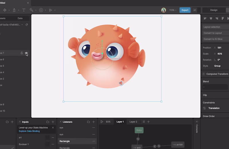 Cover image for You’ve probably seen this cute fish around Spline, I really ...