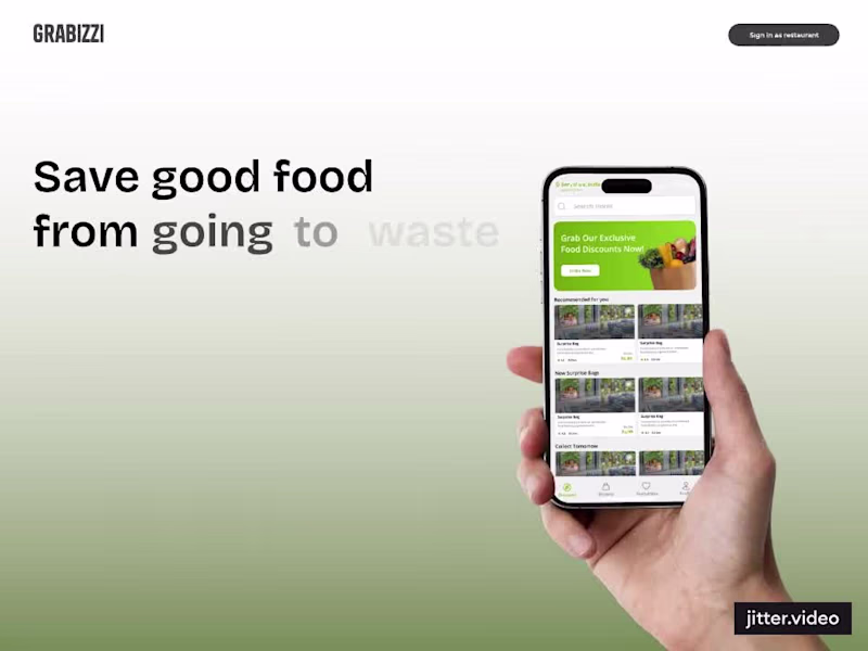 Cover image for Grabizzi(Web) – a sustainable food giveaway platform