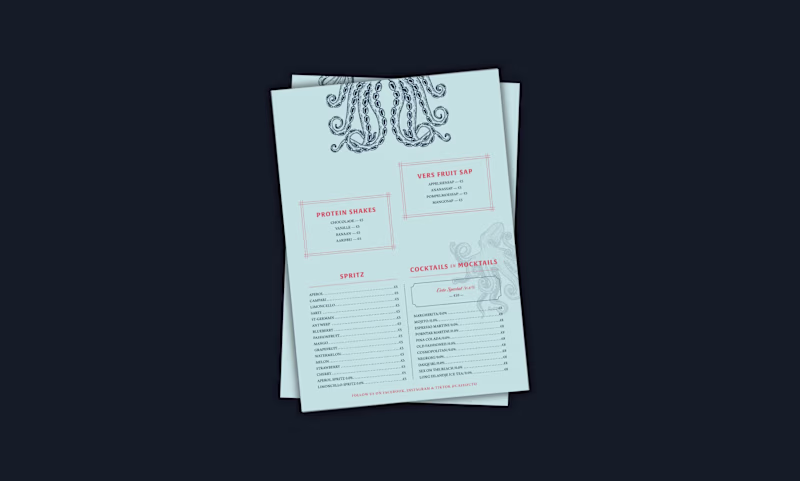 Cover image for Exploring motion design through one of my previous menu desi...