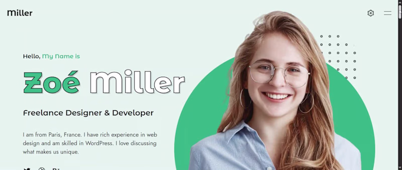 Cover image for Just wrapped up a clean and modern portfolio website for a f...