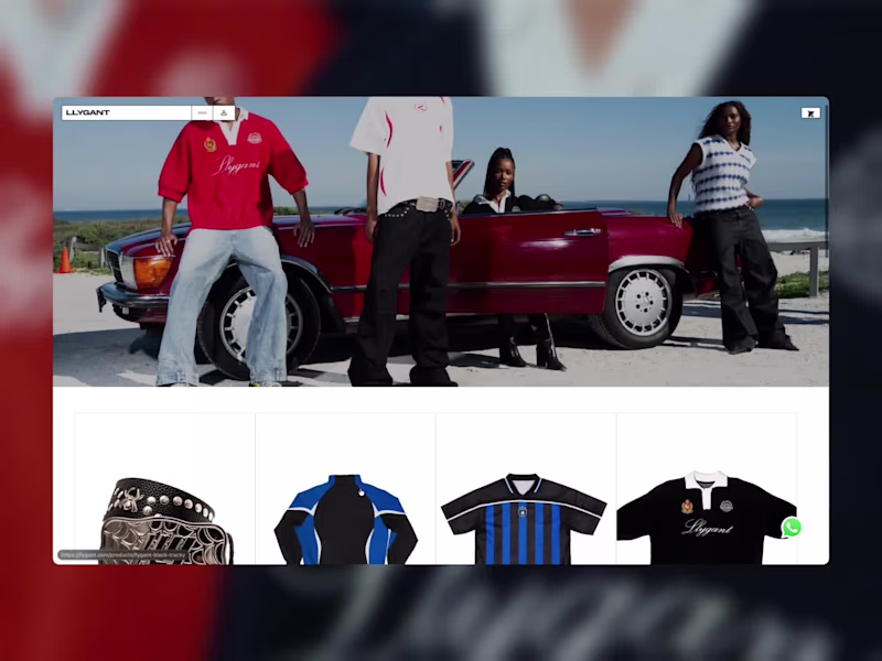 Cover image for Llygant Shopify Store Development