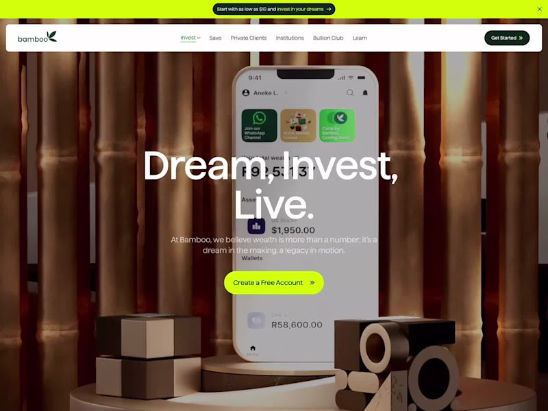Cover image for Bamboo Website