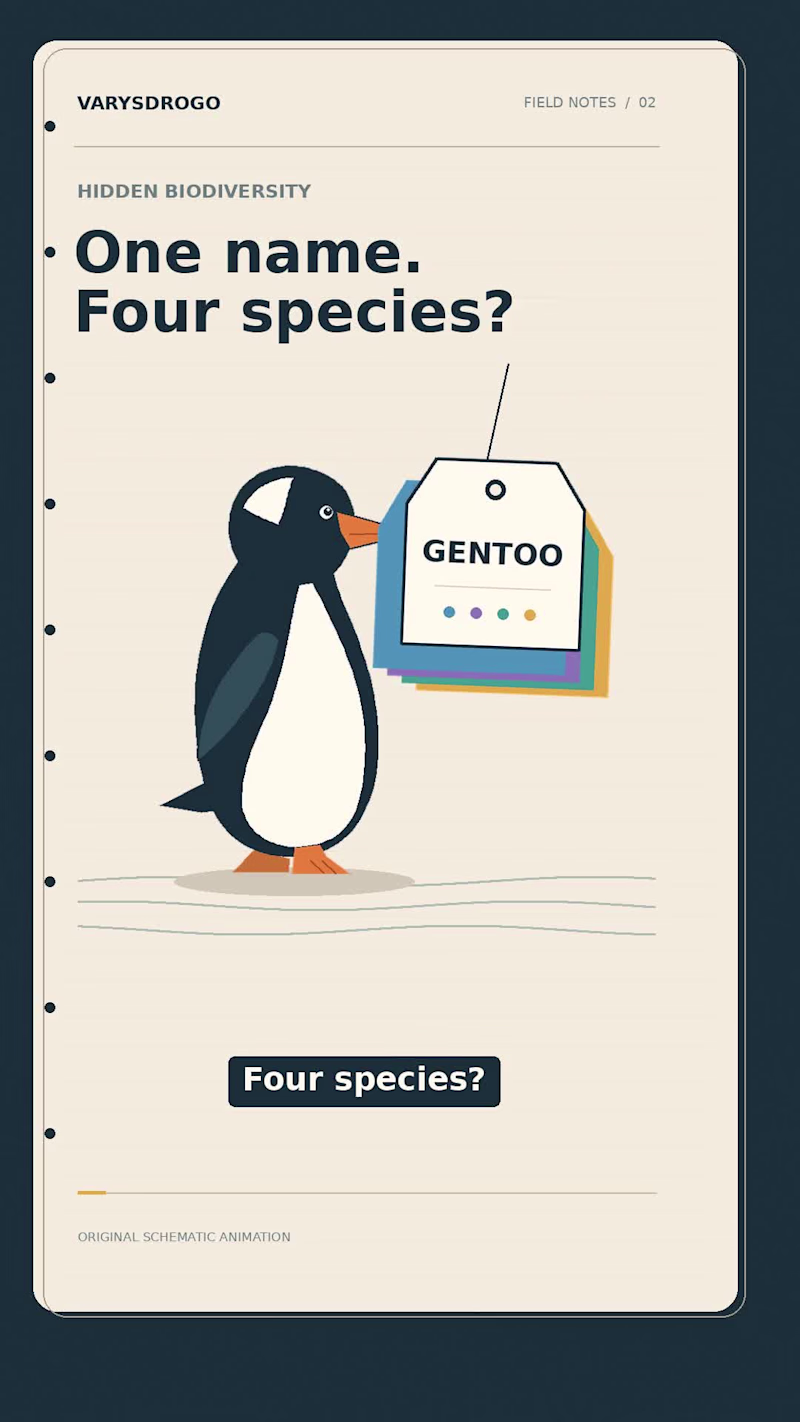 Cover image for The Penguin Hiding Behind One