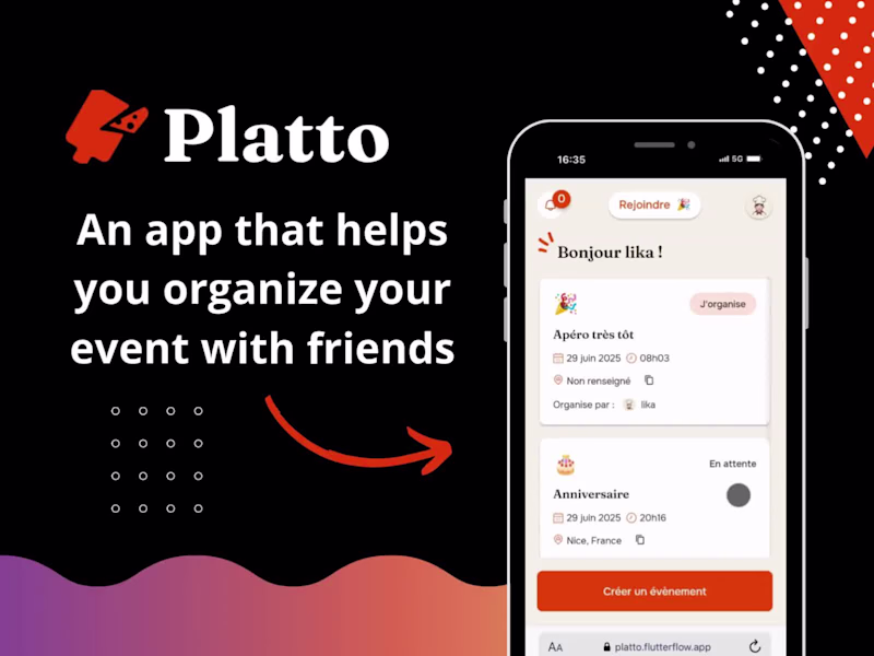 Cover image for Platto – AI-Powered Party Menu Planner Development