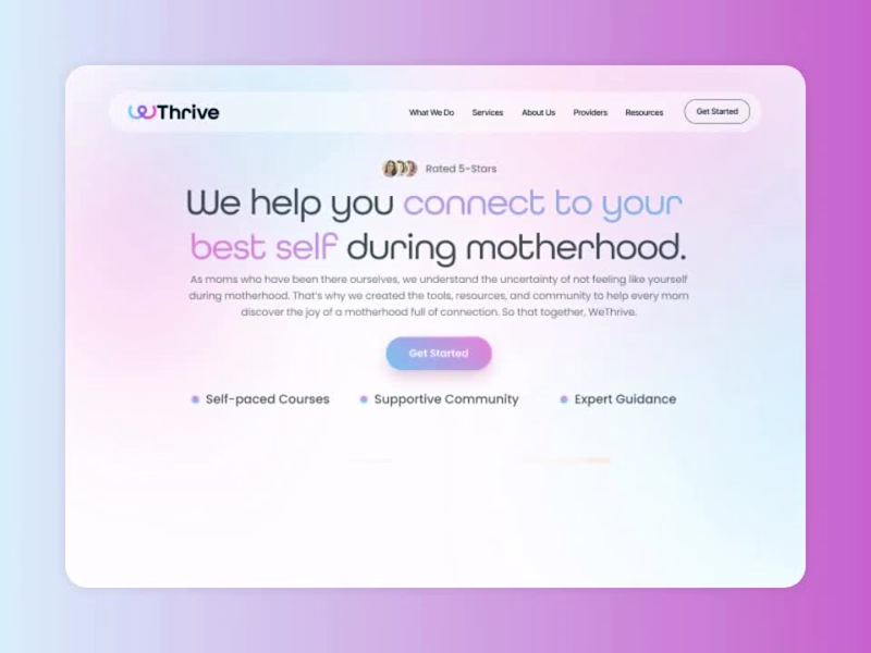 Cover image for Postpartum Support Webpage Design