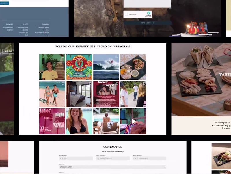 Cover image for Happiness Philippines – Hospitality & Travel Website