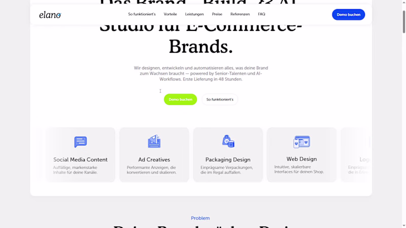 Cover image for Elano is a subscription studio