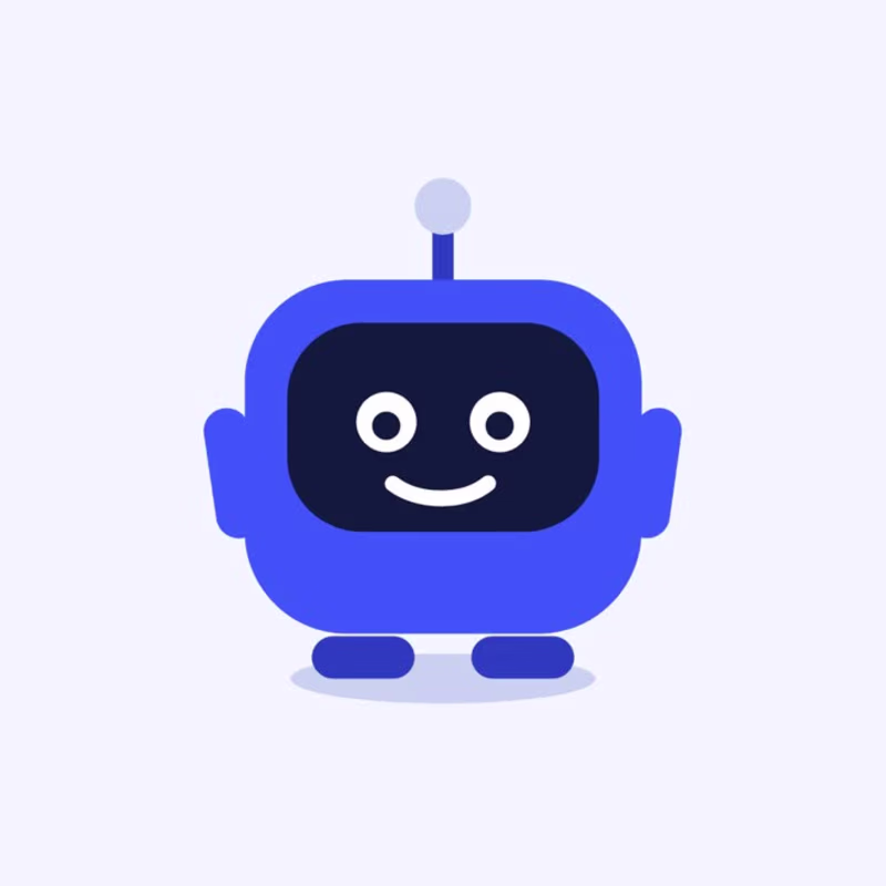 Cover image for Interactive Robot Mascot created in Rive.