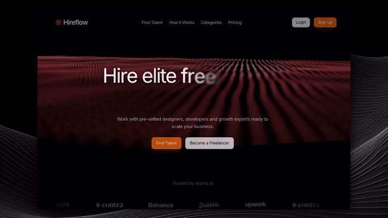 Cover image for Landing page designed in Framer.
Simple,