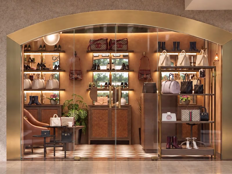 Cover image for The Leatherworks Co. | Retail Interior Visualization, Delhi