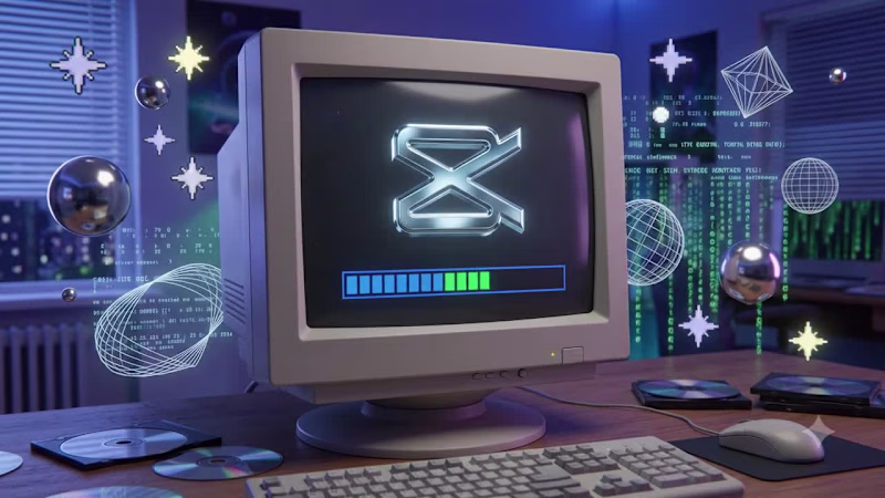 Cover image for What if CapCut had launched during the Y2K internet era? 💿✨...