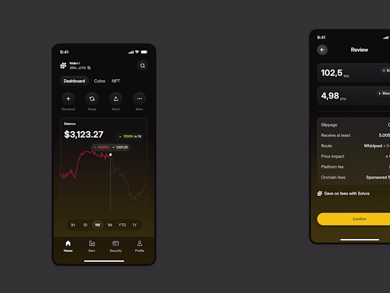Cover image for Hey Contra! I just wrapped up Solvra, a crypto app design, a...