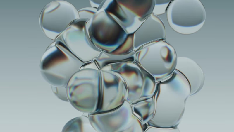 Cover image for Exploring glass-like cell division simulations