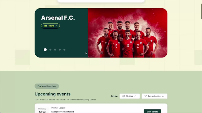 Cover image for OffsideSeats - Fan-First Ticket Resale Platform