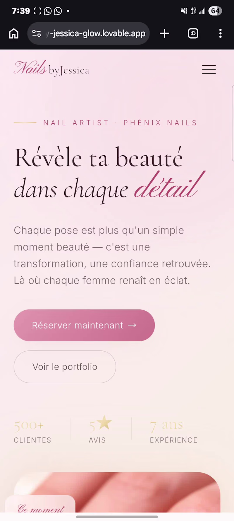 Cover image for Aujourd’hui, beaucoup de nail artists