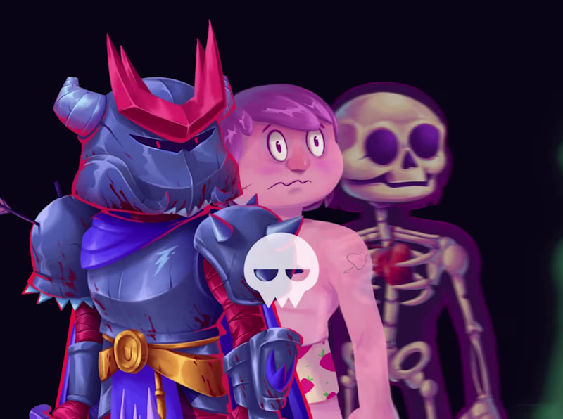 Cover image for Hey! Here's my @Rive x @Contra challenge upload. Hero Soul r...