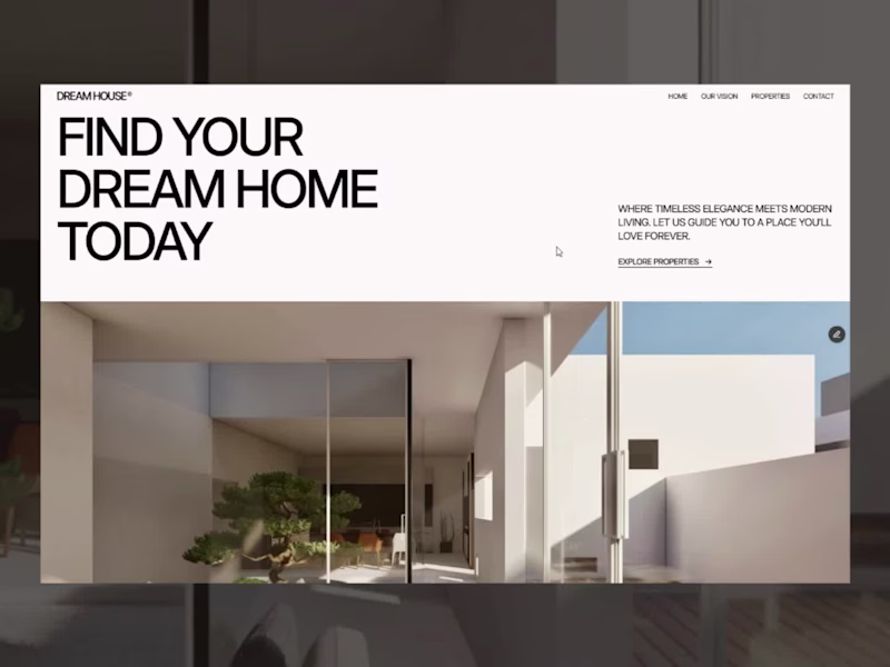 Cover image for Finding Dreamhouse is a stylish