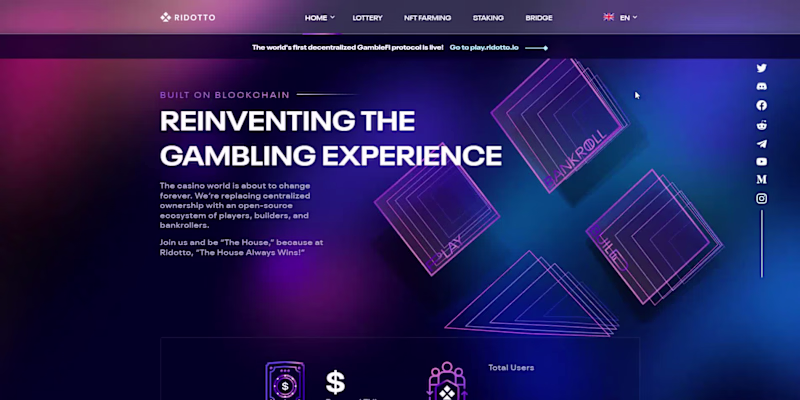 Cover image for Ridotto - Reinventing the gambling experience