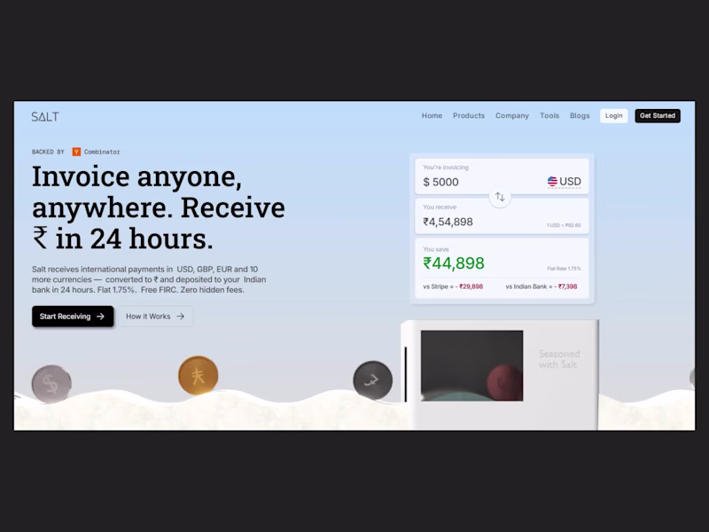 Cover image for Hero section redesign for Fintech
