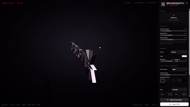 Cover image for I built Brandsmith, a 3D