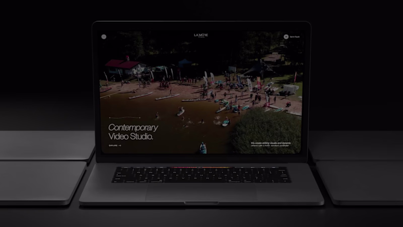 Cover image for Website for LA:MURE, a creative