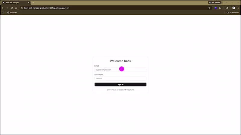 Cover image for Team Task Manager