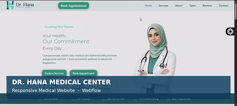 Cover image for A Webflow practice build to