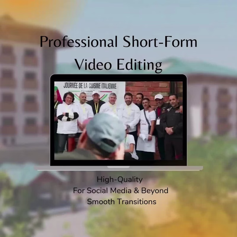 Cover image for AMC | Event Promotion Video Editing👨‍🍳🎬