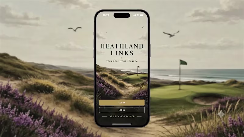 Cover image for Heathland Links — Golf Discovery App, Design to Deploy
