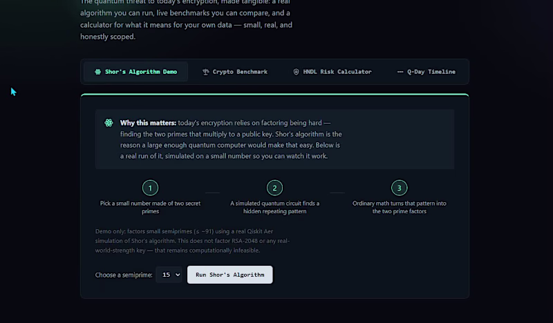 Cover image for CryptoHorizon an interactive app that