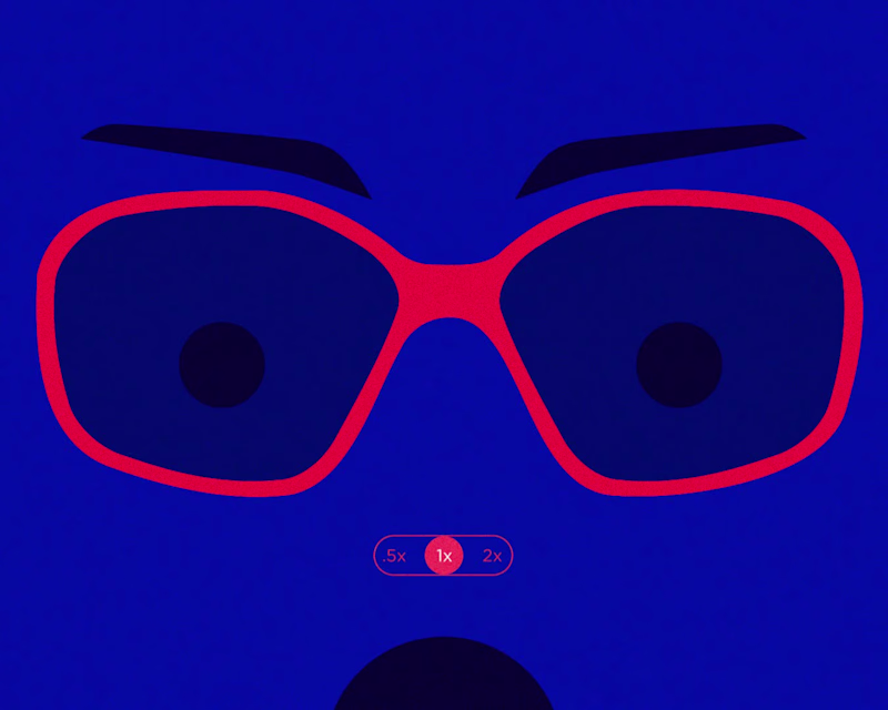 Cover image for motion design about presbyopia, as creative we tend to spend...