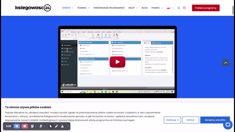 Cover image for Multilingual E-commerce Website for Ksiegowosc24