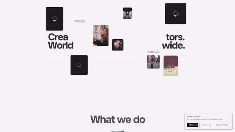 Cover image for VX Media Group – Global Agency Website