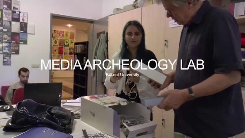 Cover image for Bilkent Media Archaeology Lab: Promo Video & Exhibition