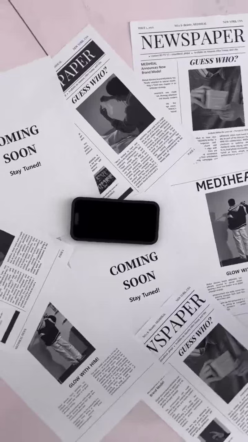Cover image for Mediheal “Coming Soon” Skincare Announcement Video