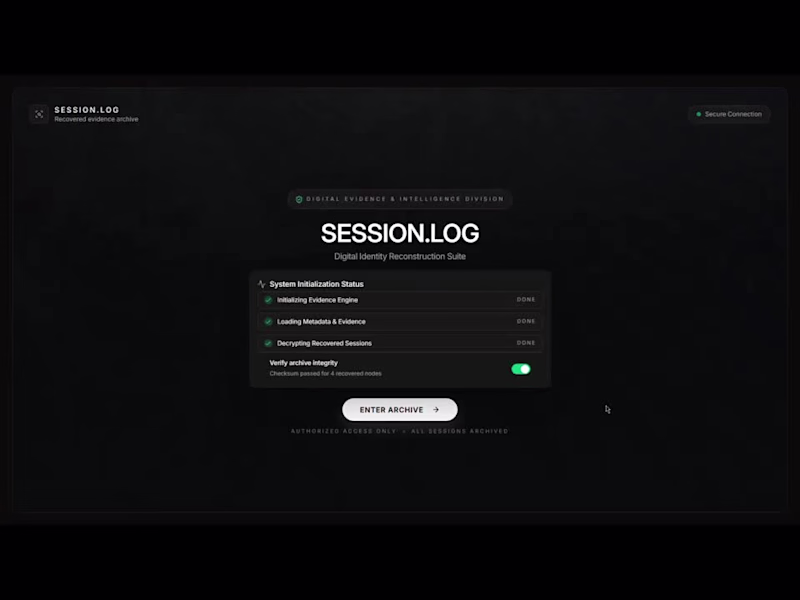 Cover image for SESSION.LOG — Every Desktop Tells