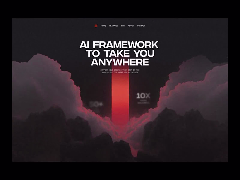 Cover image for Landing Page Design for AI & Tech