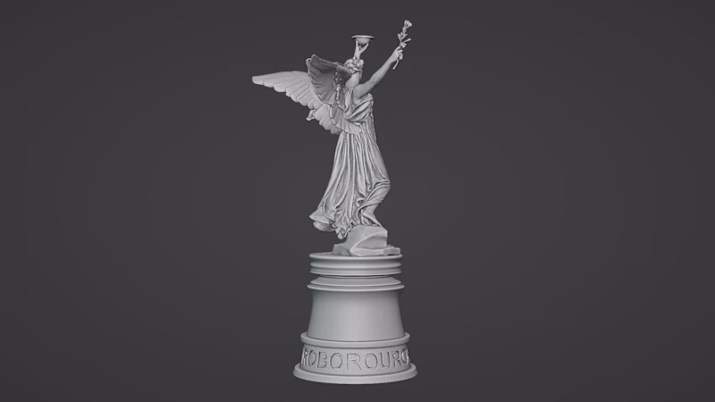 Cover image for Trophy design and 3D model