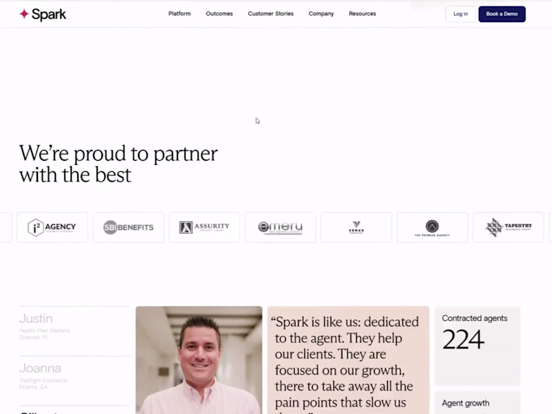 Cover image for Spark Advisors Webflow Development
