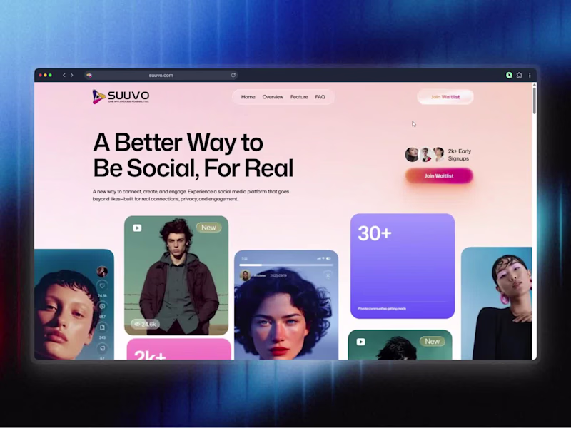 Cover image for Social Media Platform · UX