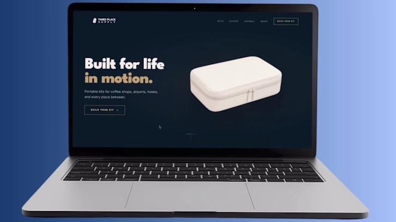 Cover image for Third Place Supply Animated Ecommerce Website