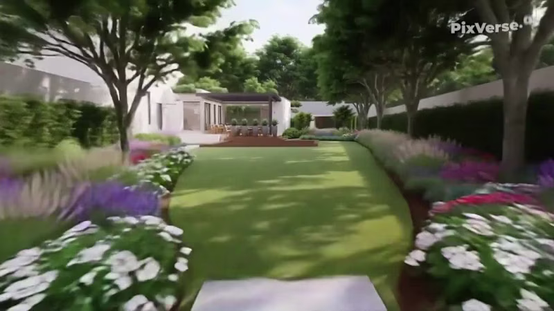 Cover image for Landscape house backyard 