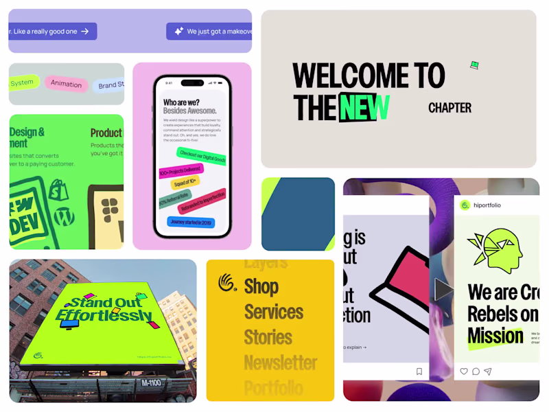 Cover image for HiPortfolio Rebrand: A Brand New Glow-up