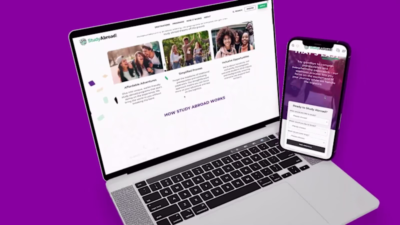 Cover image for New US Study Abroad brand and website