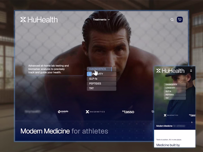 Cover image for Hu Health Landing Page