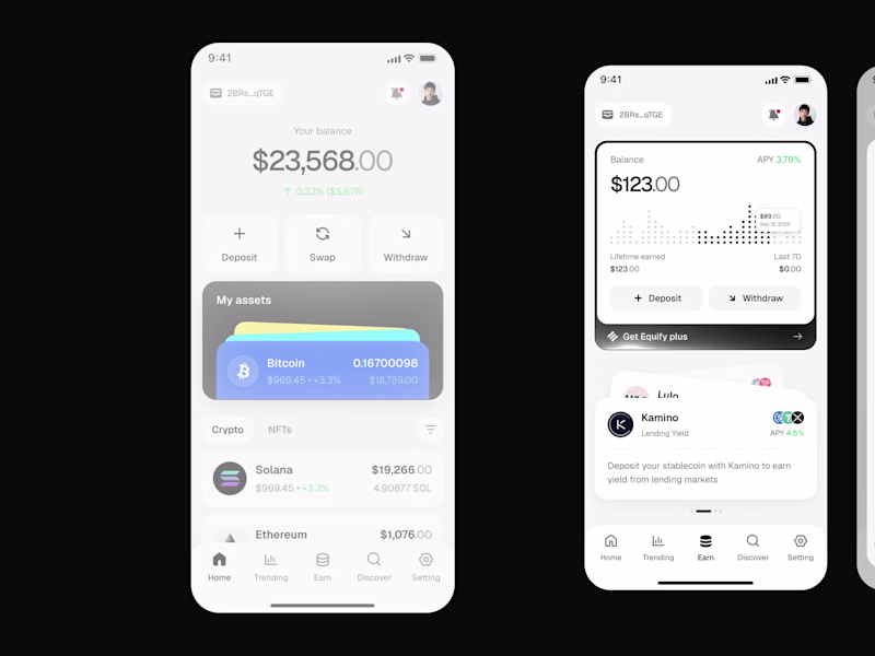 Cover image for Hey everyone! Just shipped Equify last week, a crypto wallet...